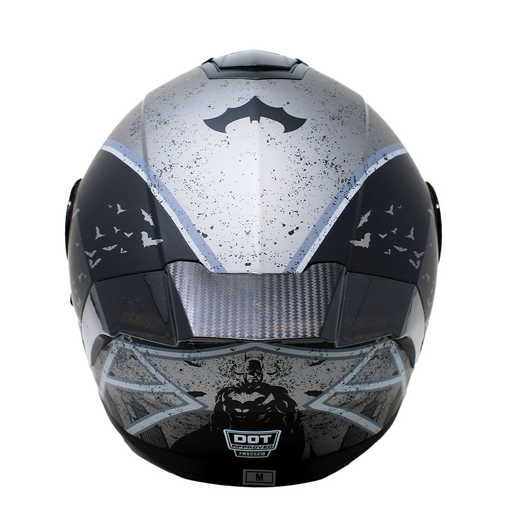 Casco Kov Zero DC Batman Gris