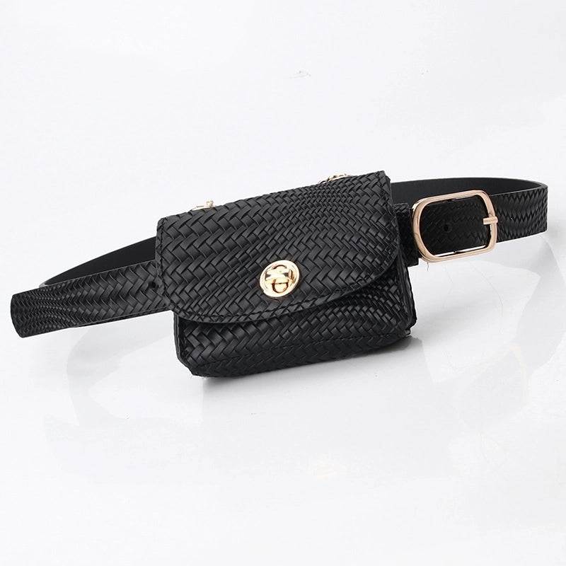 Fashion Leopard Belt Bag Mini Chain Bag All-match Clothing Belt