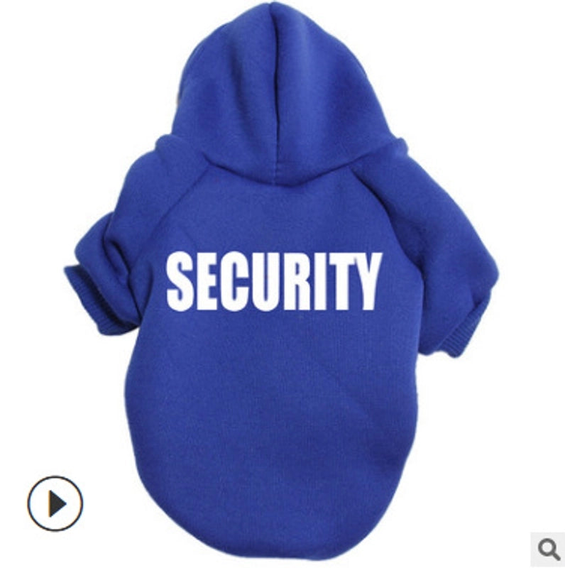 Minimalist Classic Style Polyester Solid Color Pet Clothing