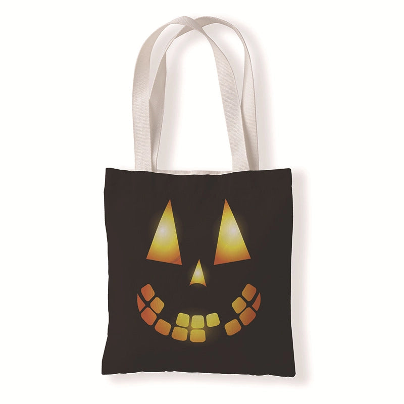 Unisex Minimalist Pumpkin Shopping Bags