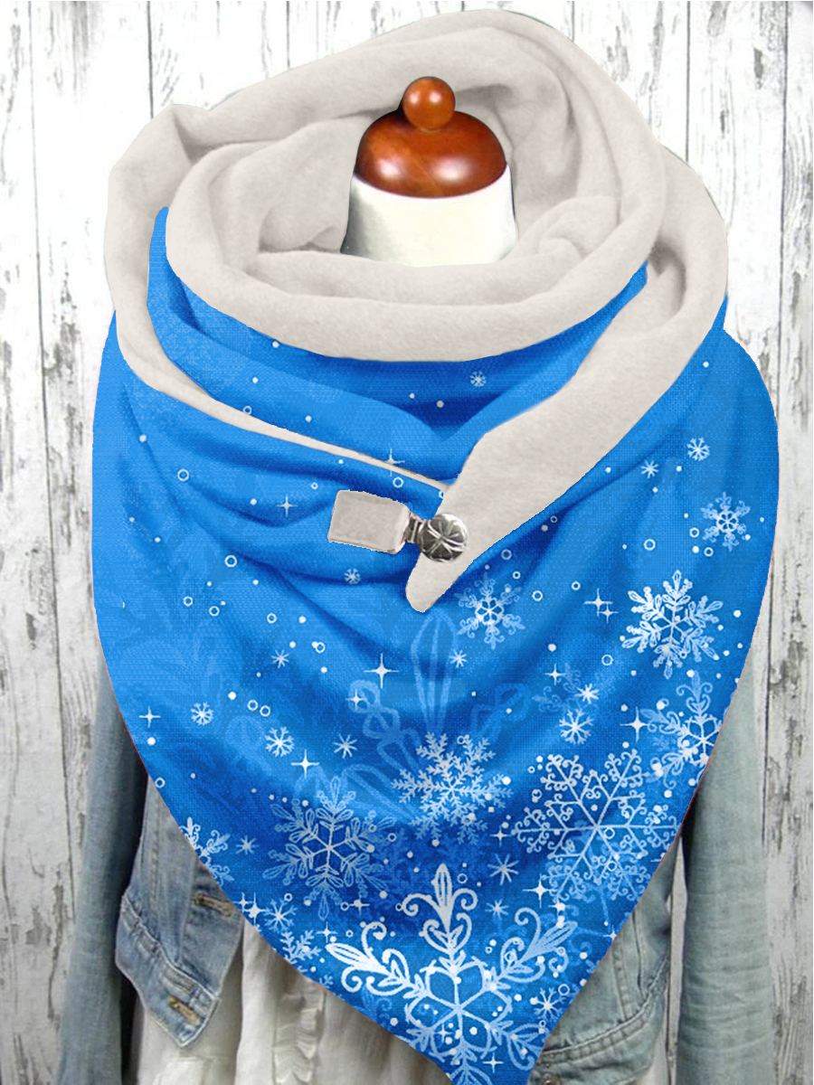 Blue Diabetes Awareness Casual Scarf Shawl