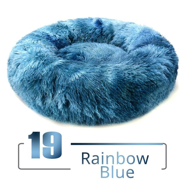 Round Plush Bed For Cats/Dogs