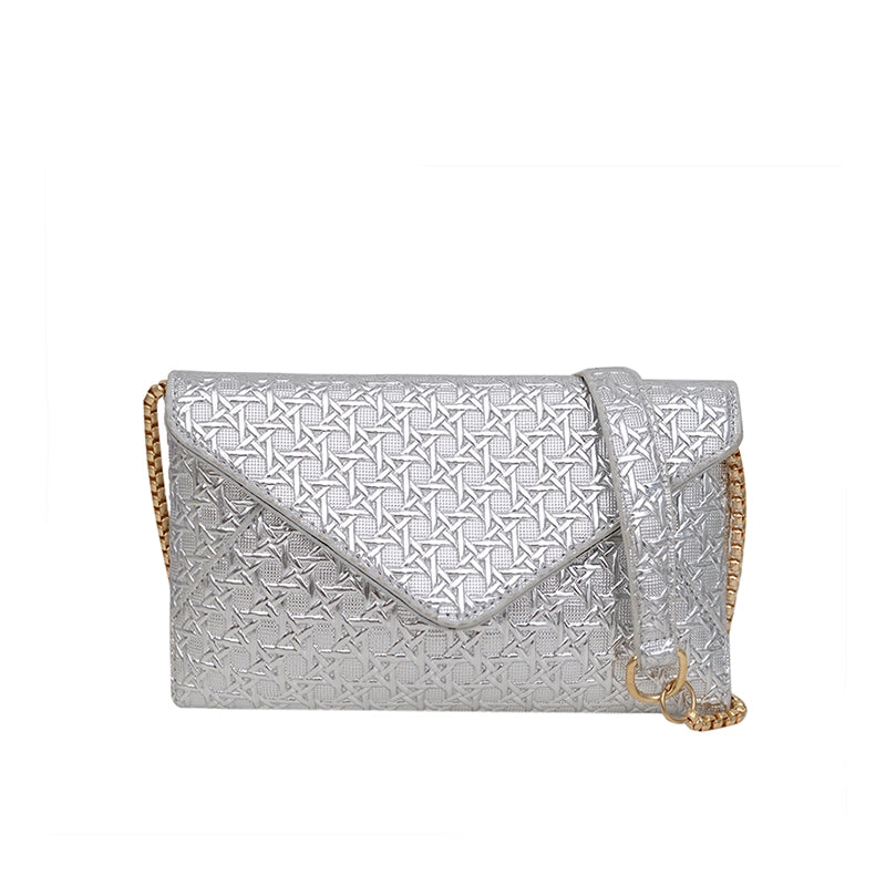 Women's Small Pu Leather Solid Color Streetwear Square Flip Cover Crossbody Bag