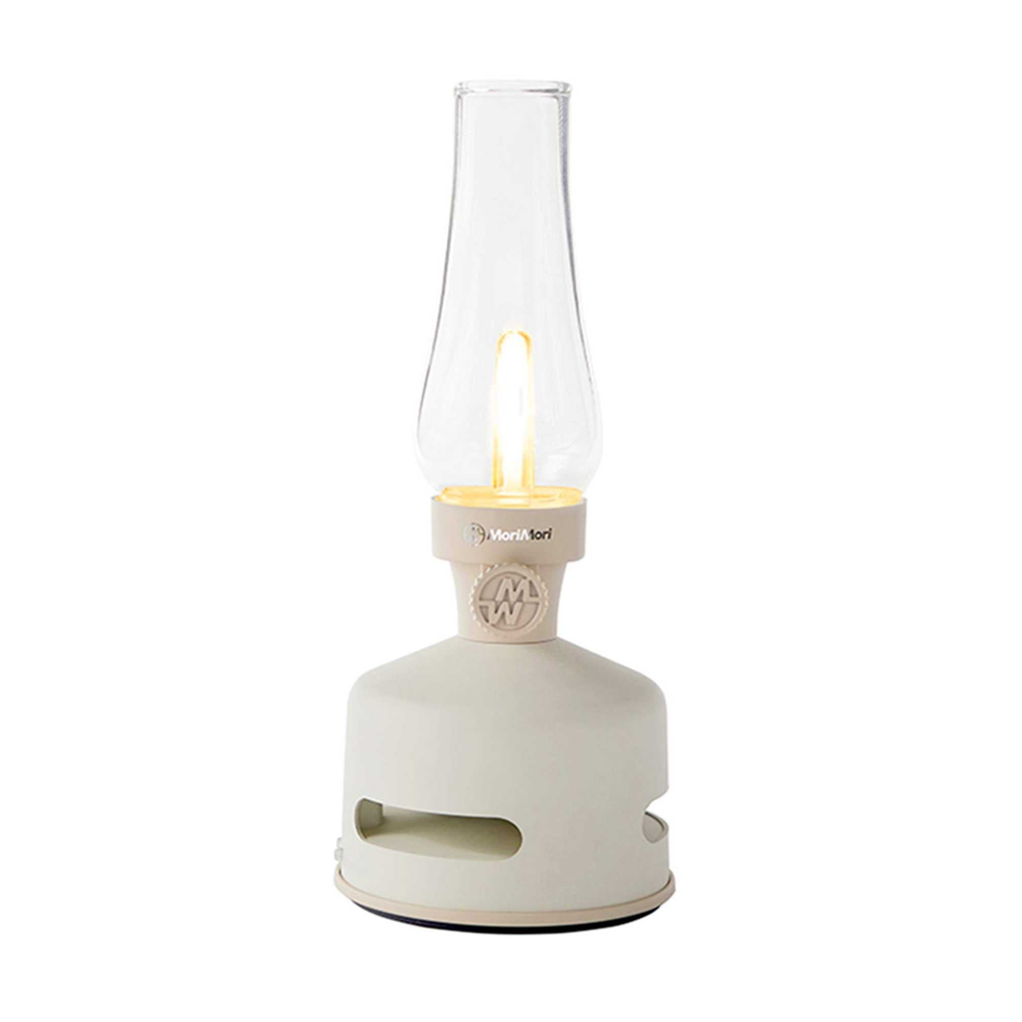 MoriMori LED lantern speaker. White
