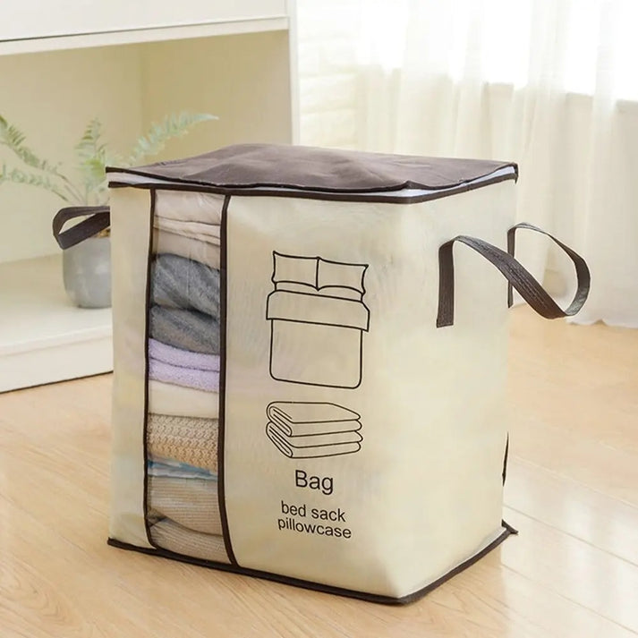 Multipurpose Storage Bag & Organizer for Clothes & Blanket (BARCODE BAG)