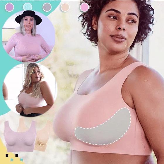 PLUS SIZE ICE SILK COMFORT BRA (50% OFF & BUY 2 FREE SHIPPING)