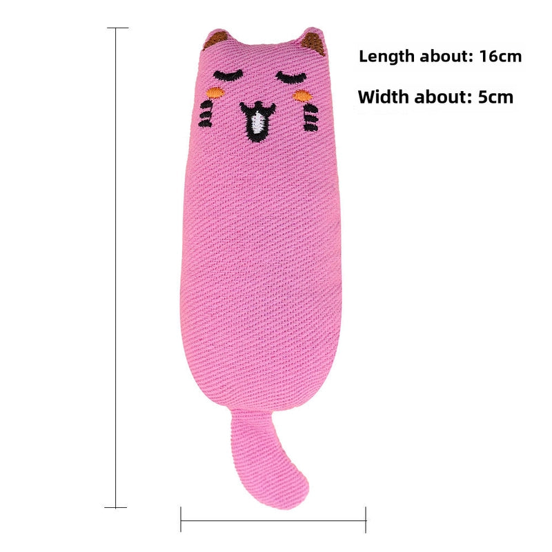 Cat Yellow Duck Dog Toy Plush Bite-Resistant Molar Sound Solving Artifact Golden Corgi Pet Supplies