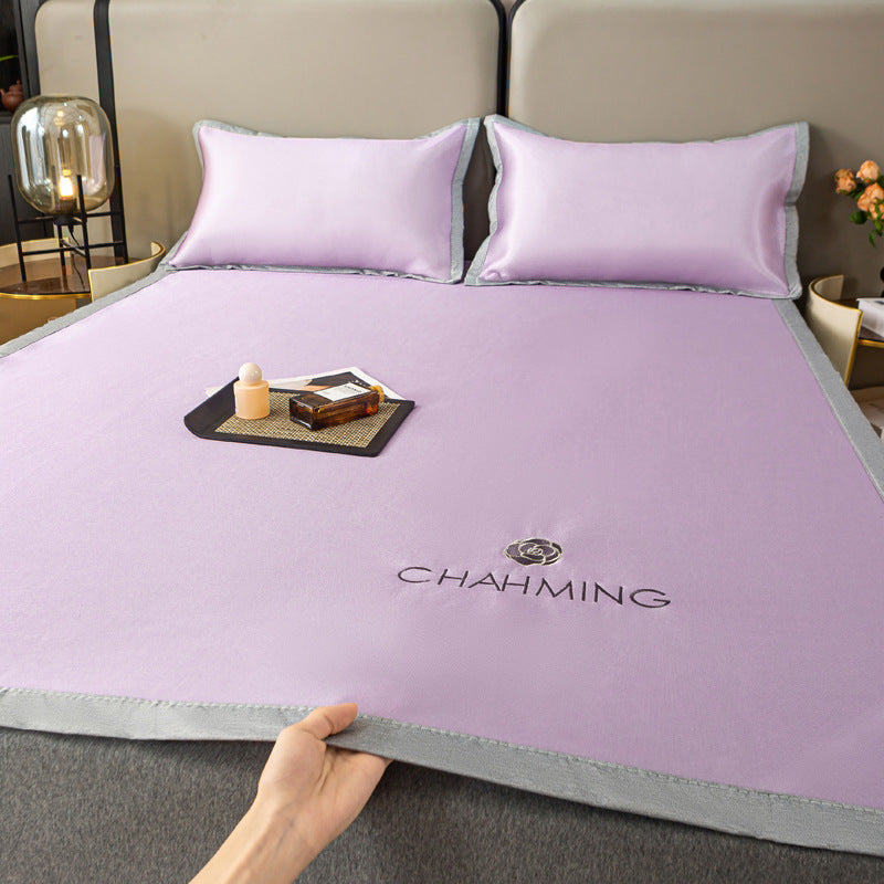 Light Luxury Cool Mat & Pillowcase Bedding Set