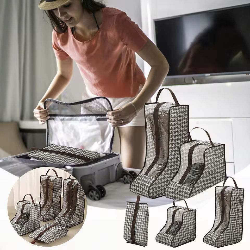 *4pcs Boot / Shoes Storage Bag Set with Handles