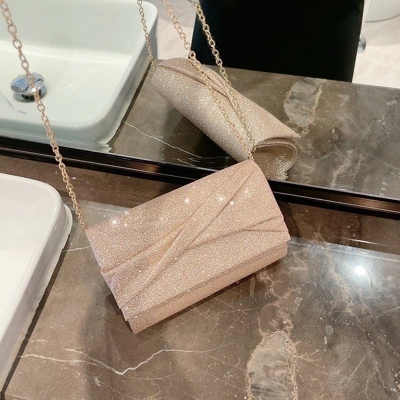 Pu Leather Solid Color Clutches