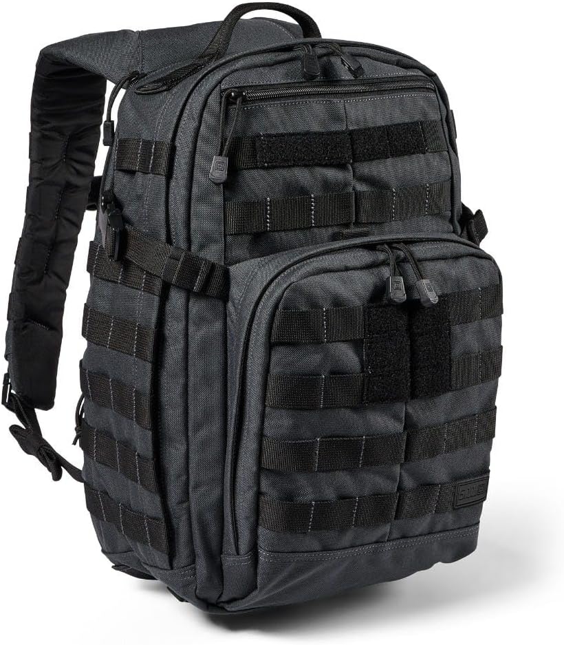 5.11 Tactical Backpack, RUSH 12 2.0 Military Survival Molle Backpack with Laptop Compartment, 24L, Style 56561ABR/56562ABR