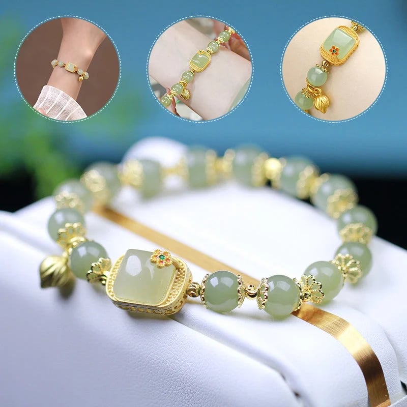 🔥 BIG SALE - 48% OFF🔥🔥Hotan Jade Beaded Bracelet