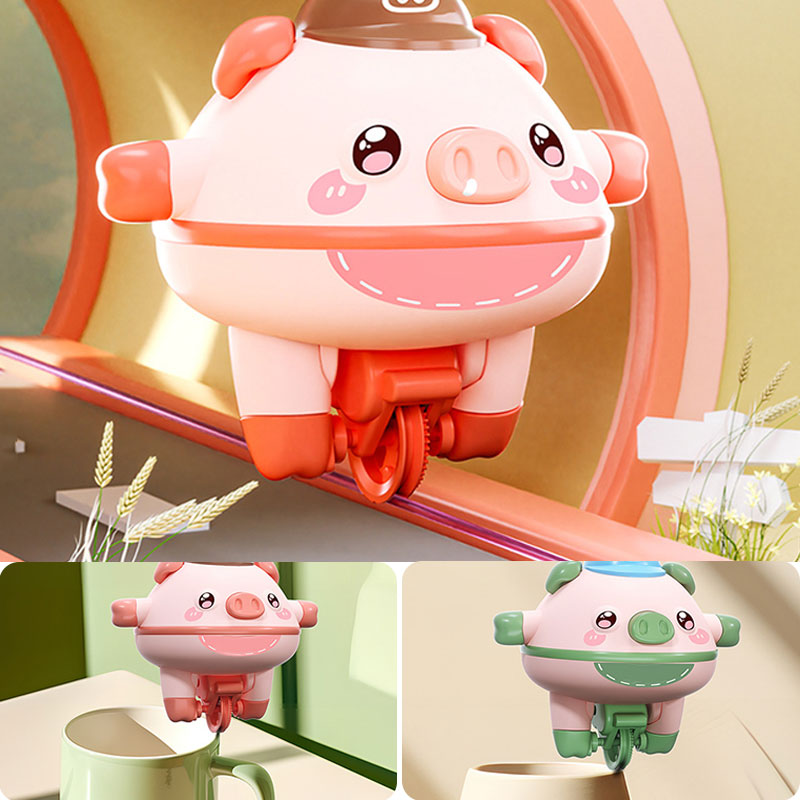 Fun & Cute Pig Balance Electric Toy for Kids