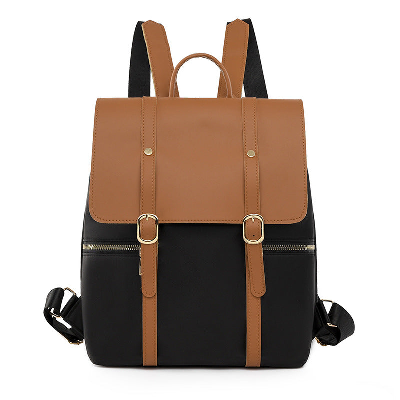 Retro Style Female  Oxford Cloth Backpack