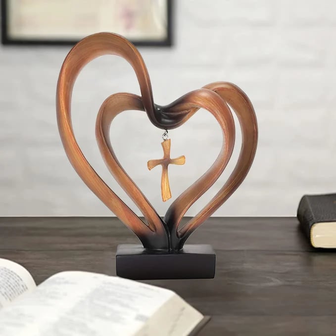 🔥49% Off 🔥✝  Entwined Hearts Cross💞