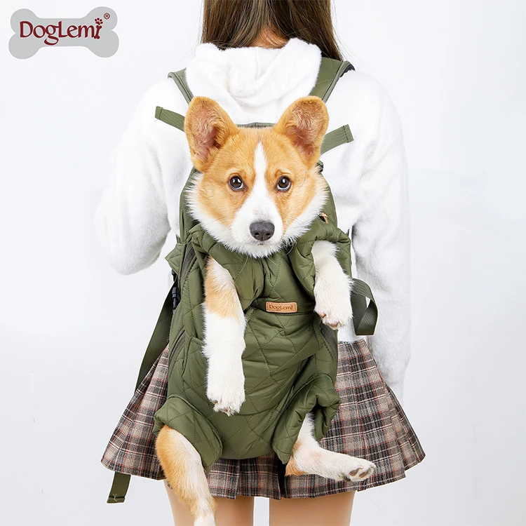 Winter cozy portable travel pet bag carrier backpack .Comfort warm backpack dog supplies