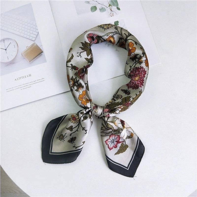 Ins Wind Ladies Wild Art Small Scarf