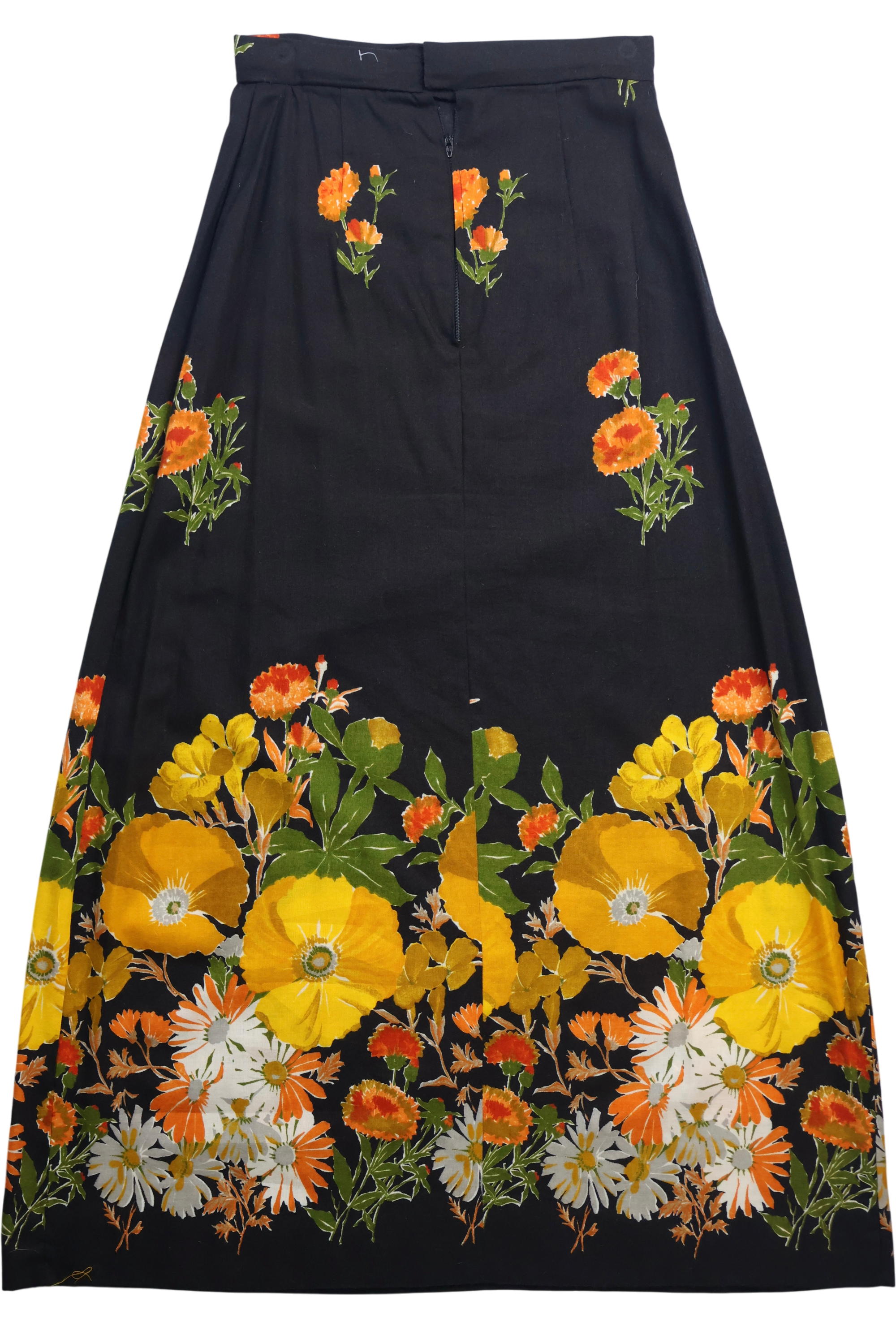 Homemade Floral Maxi Skirt