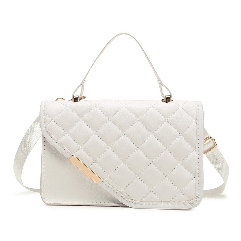 Women's Small Spring&summer Pu Leather Streetwear Square Bag