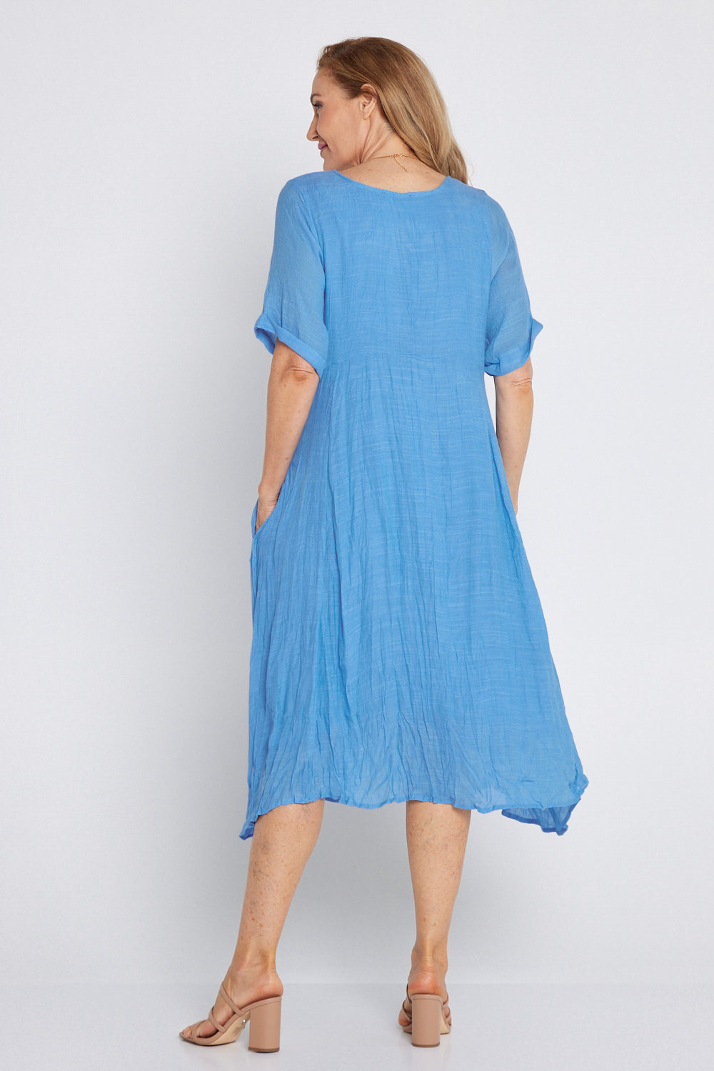 Waterhouse Dress - Denim Blue