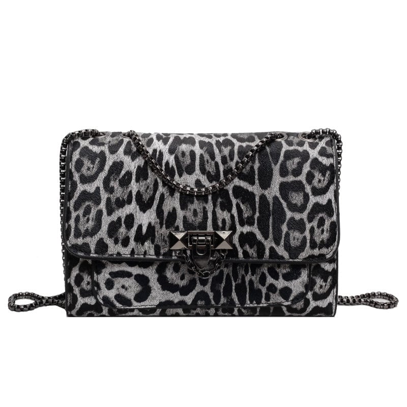 Women's Small Pu Leather Color Block Streetwear Square Flip Cover Shoulder Bag