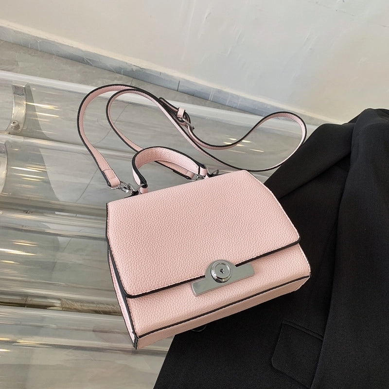 Women's Small All Seasons Pu Leather Classic Style Handbag