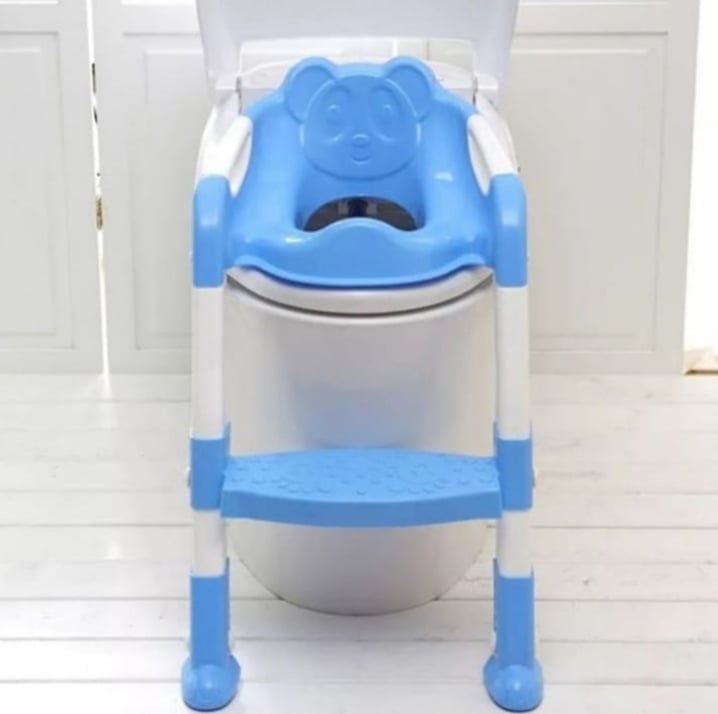 Children's Toilet Ladder Chair Baby Girl Kid Boy Toilet Rack Bath Suit