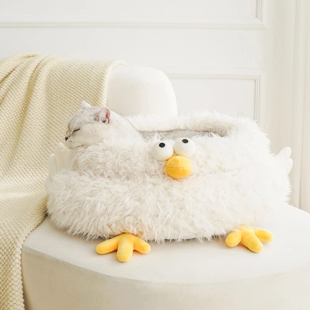 Soft Bed｜Cute Chicken Pet Bed｜Cat Bed Dog Bed