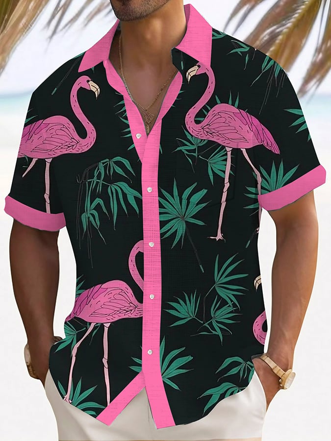 Men's Coco Flamingo Resort Casual Shirt