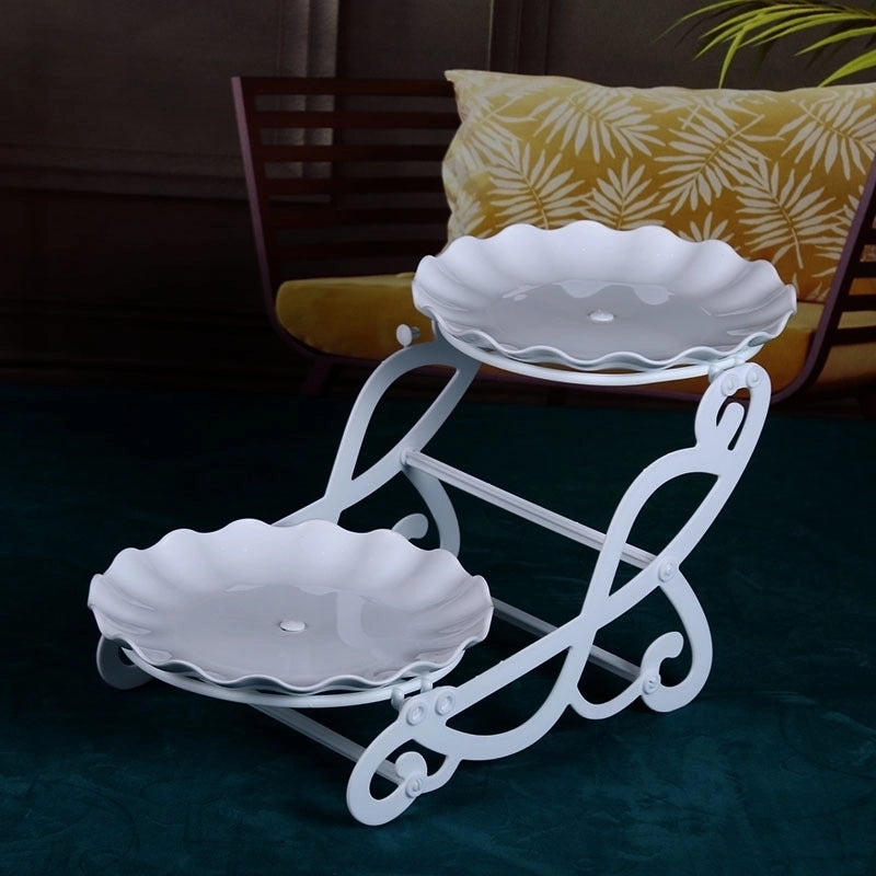 Vacation Solid Color Plastic Fruit Plate 1 Piece
