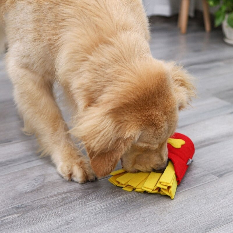 Snuffle Mat French Fries Dog