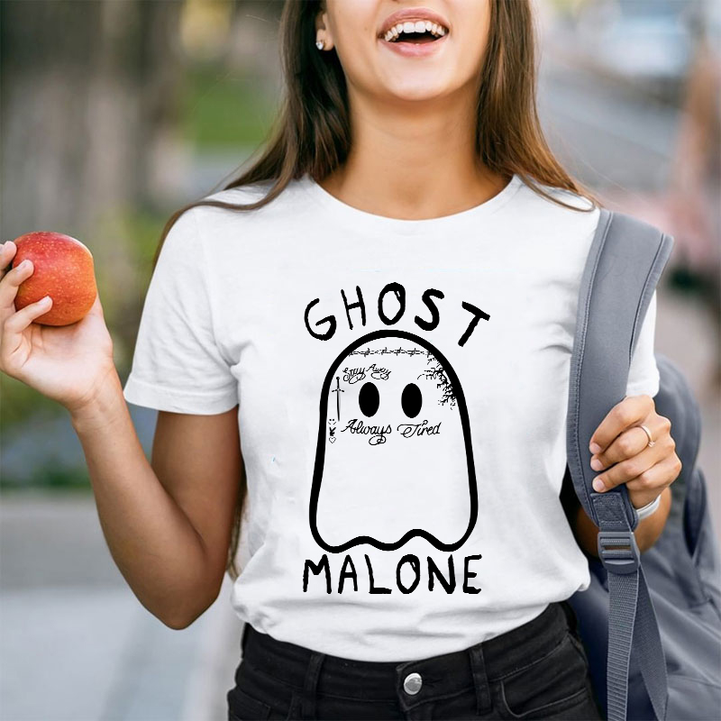 Ghost Malone Teacher T-Shirt