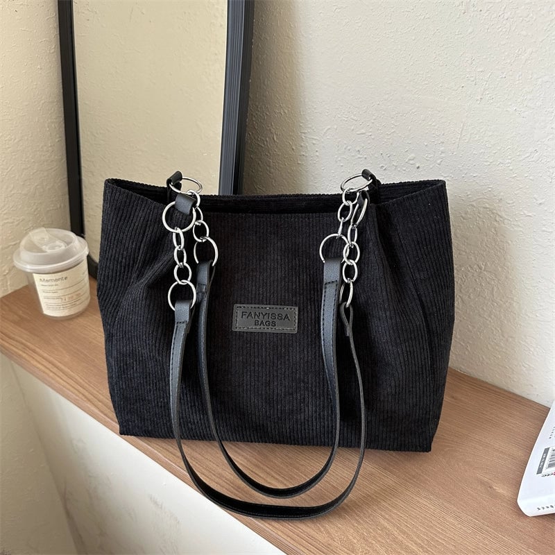 Women's  Solid Color Streetwear Square Zipper Shoulder Bag