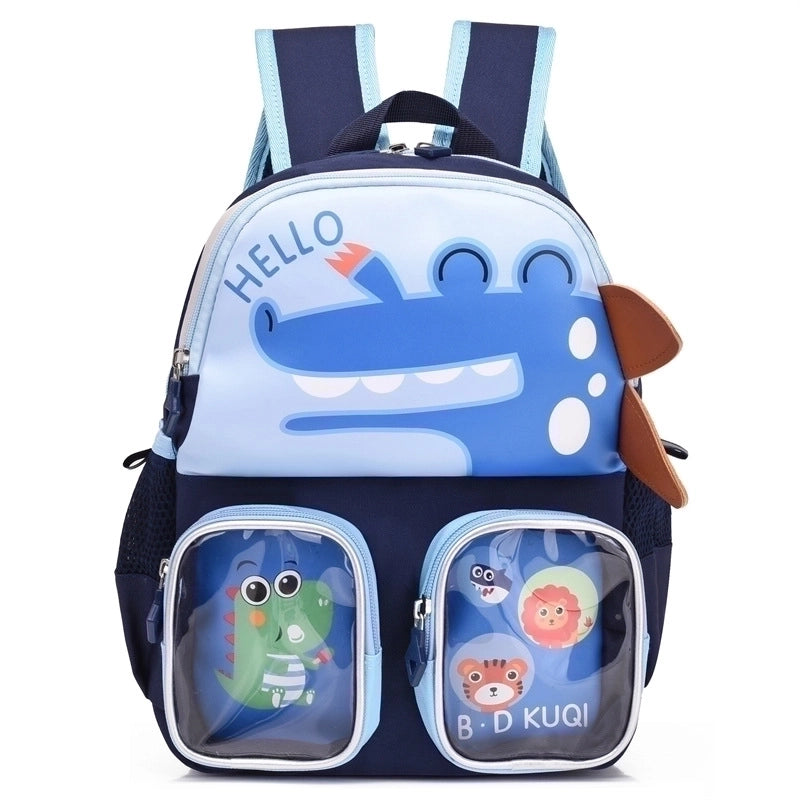 School Astronaut Dinosaur Kids Backpack