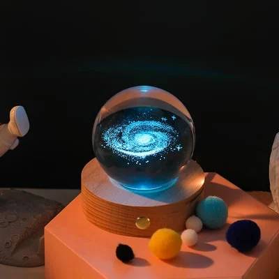 Hot Sale - 3D Planet Crystal Ball-Free Shipping