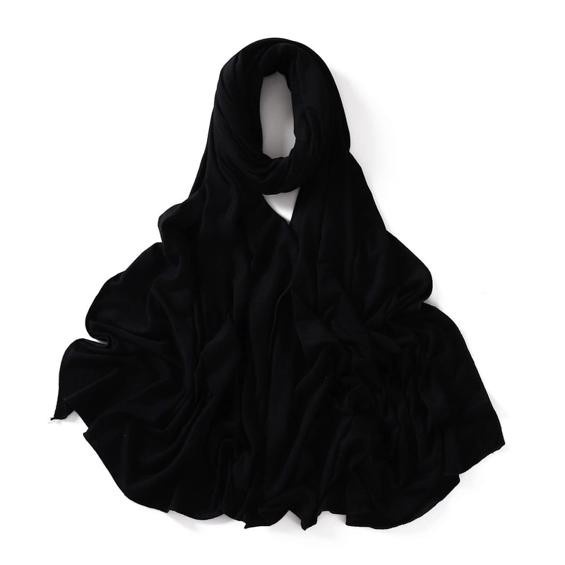 56 Color Optional Jersey Solid Color Mercerized Cotton Scarf Modal Long Scarf Jersey Cover Head Turban