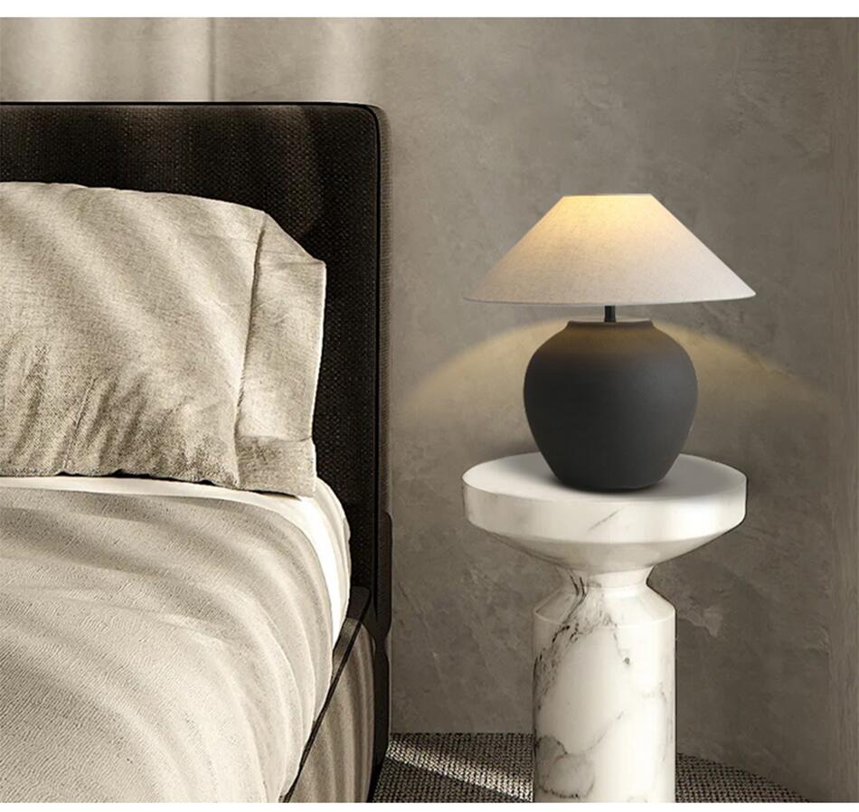 Quorra Ceramic Clay Lamp