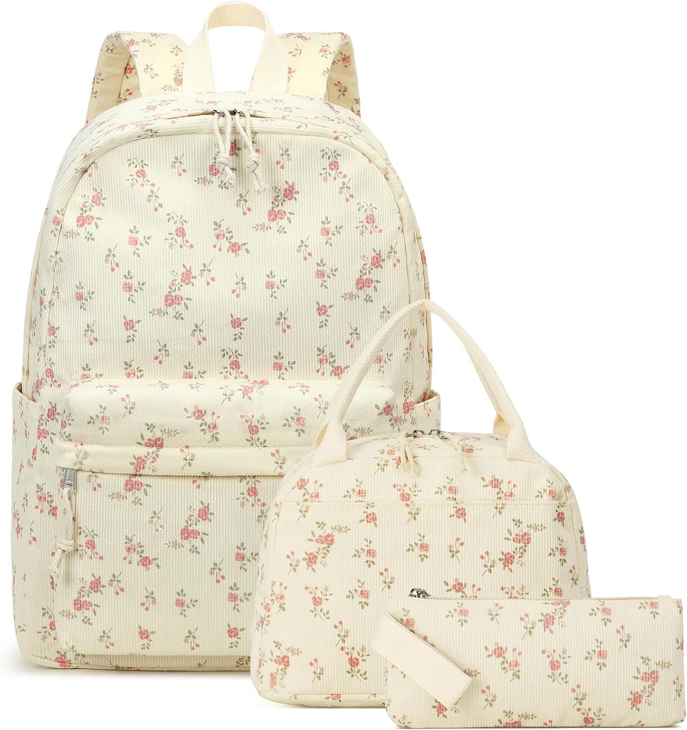 Bluboon School Backpack Teens Girls Boys Kids School Book Bags with Lunch Box Pencil Bag