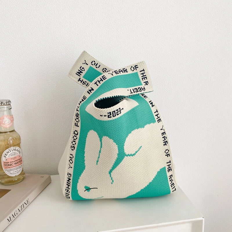 Women's Small All Seasons Polyester Animal Cute Square Open Handbag