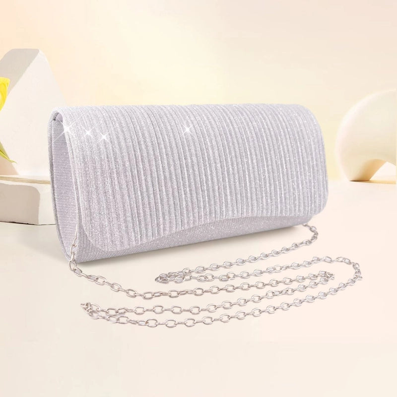 Exclusive Evening Bag Cocktail Party Women's Bag Crossbody Bag Clutch Silver Evening Cheongsam Bag