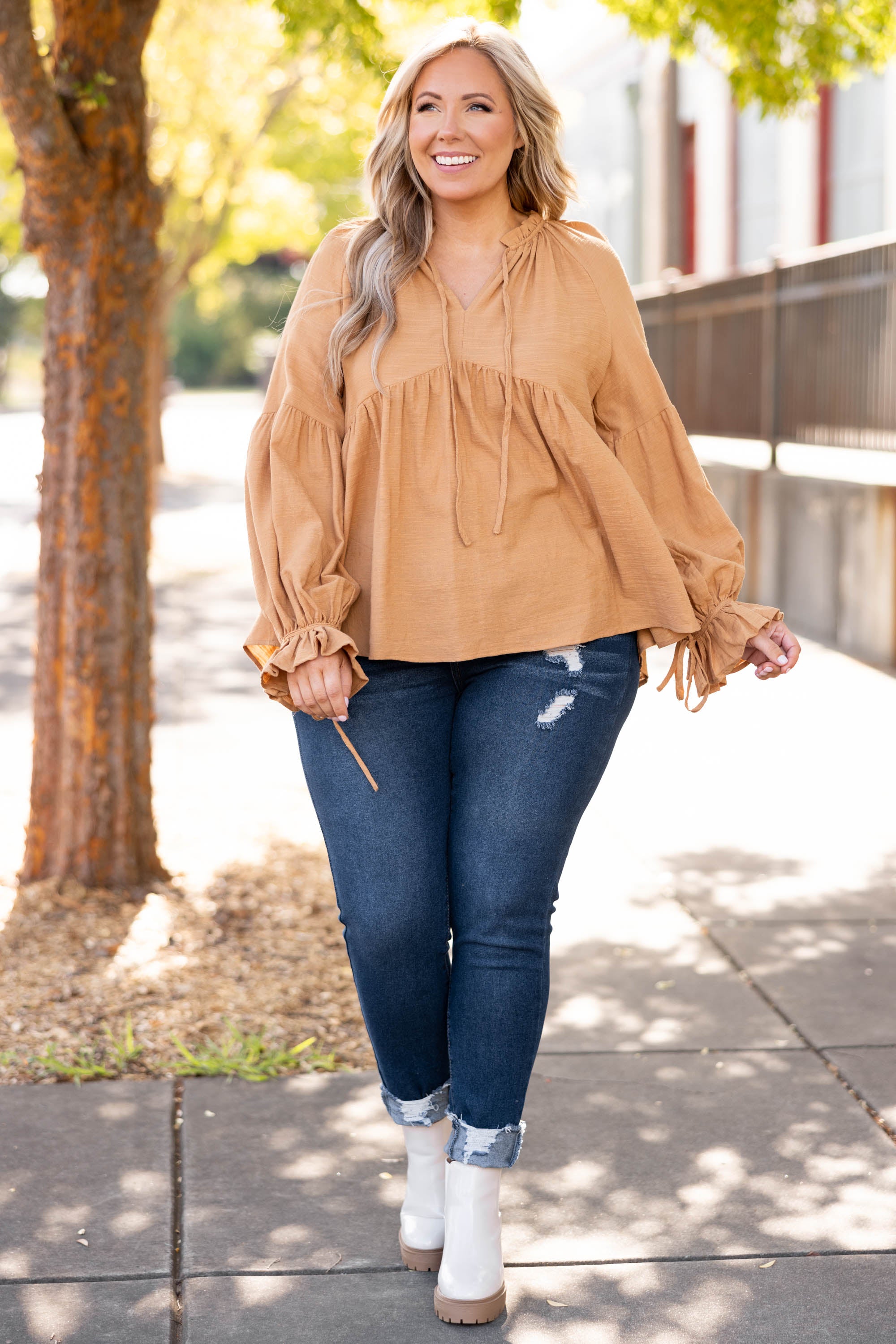 Awaiting The Future Top. Mustard