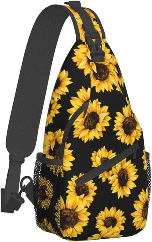 Football Chest Bag Basketball Rugby Baseball Sports Mushroom Chrysanthemum Boys And Girls Adult Shoulder Messenger Bag