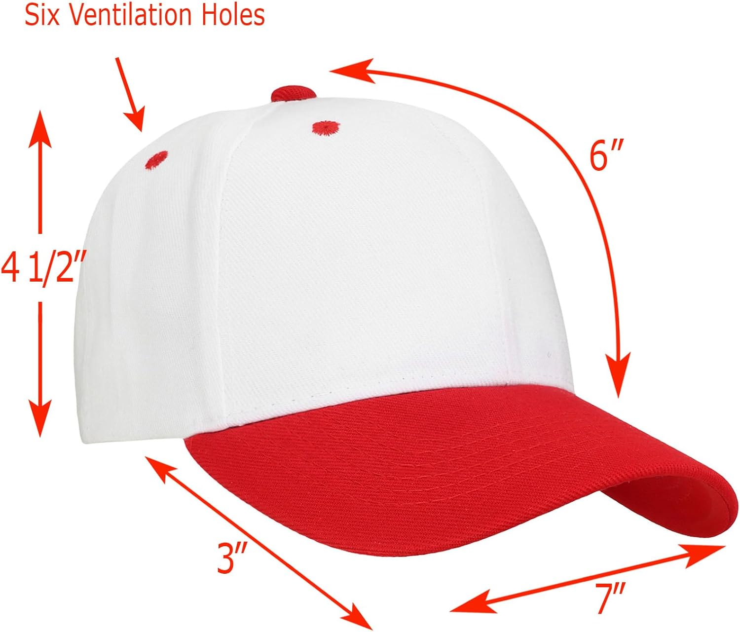 Falari Wholesale Bulk Lot 12-Pack Baseball Cap Adjustable Size Plain Blank Solid Color