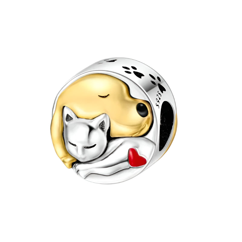 Paw And Animal Shape Charm Beads
