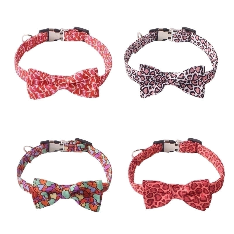 Minimalist Cloth Color Block Pet Collar