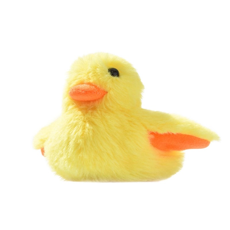 Gravity Duck Cat Toy Plush Sound Making Duck Self Entertaining Relieve Boredom Teasing Cat Usb Electric Pet Toy