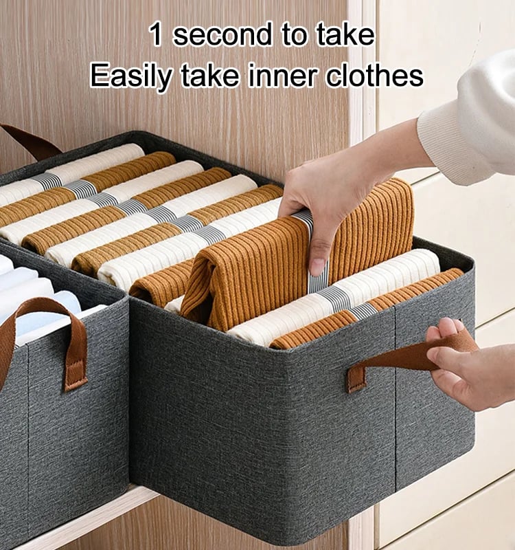 🎁Foldable closet storage box