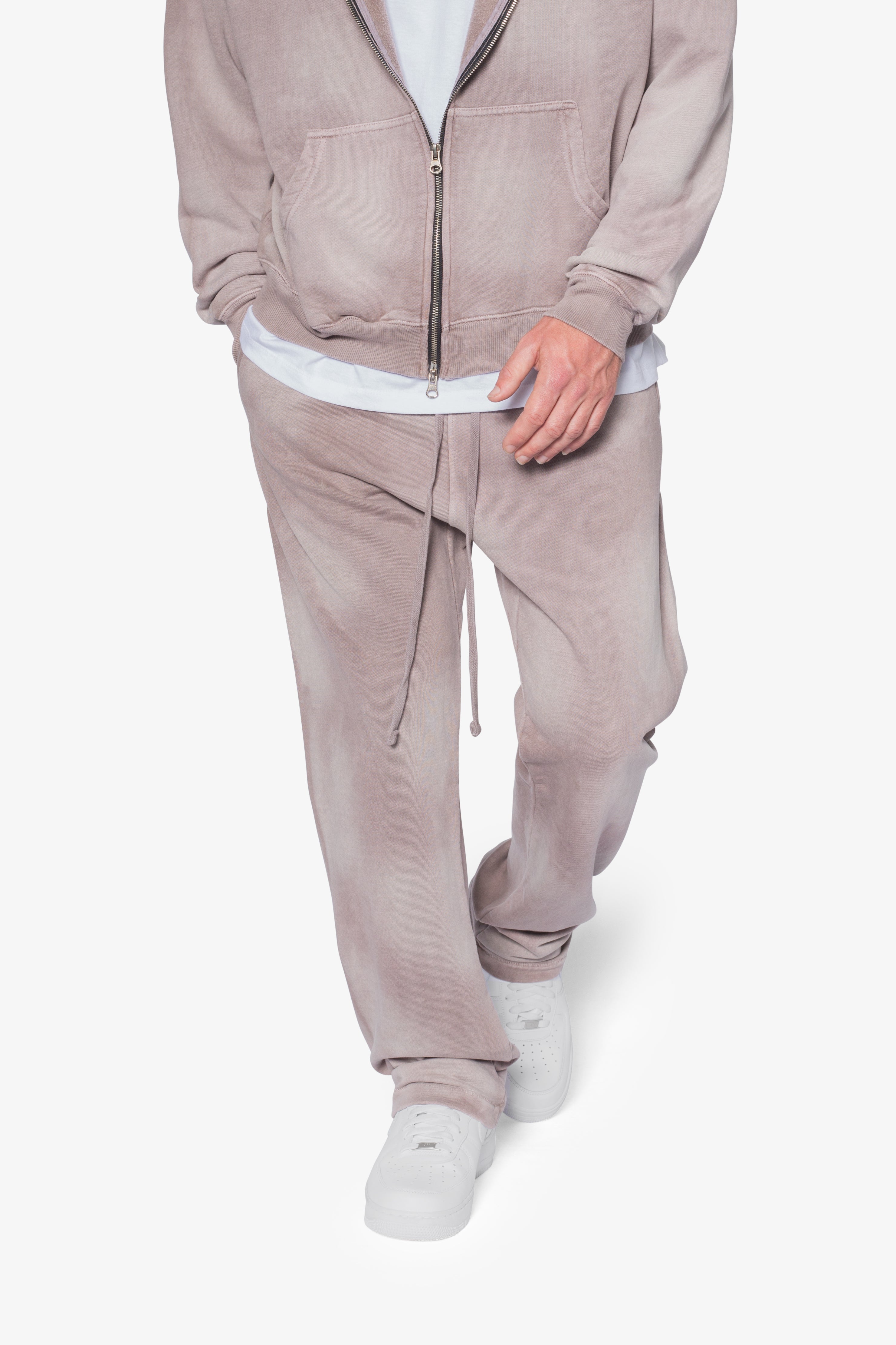 Faded Relaxed Every Day Sweatpants - Washed Mauve