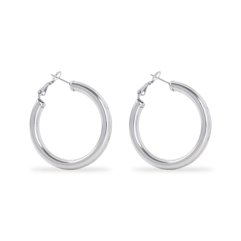 1 Pair Fashion Geometric Plating 201 Stainless Steel 18K Gold Plated Earrings