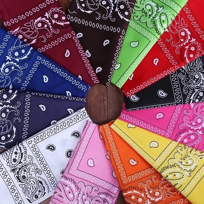 Unisex Streetwear Printing Cotton Kerchief